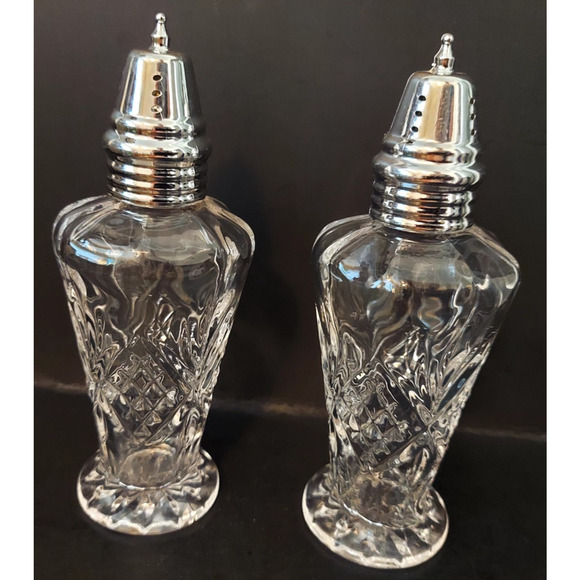 Dublin Salt and Pepper Shaker Set, Clear - Picture 1 of 5